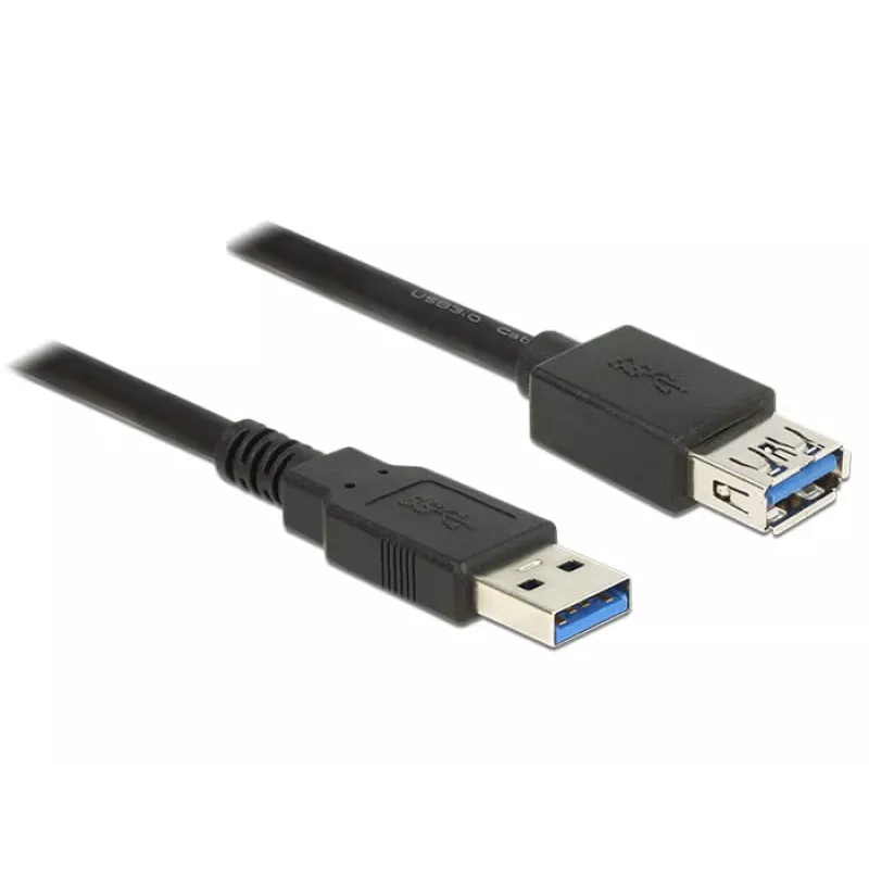 USB laidas DeLOCK 85056 USB 3.2 Gen 1 2 m USB A juodas