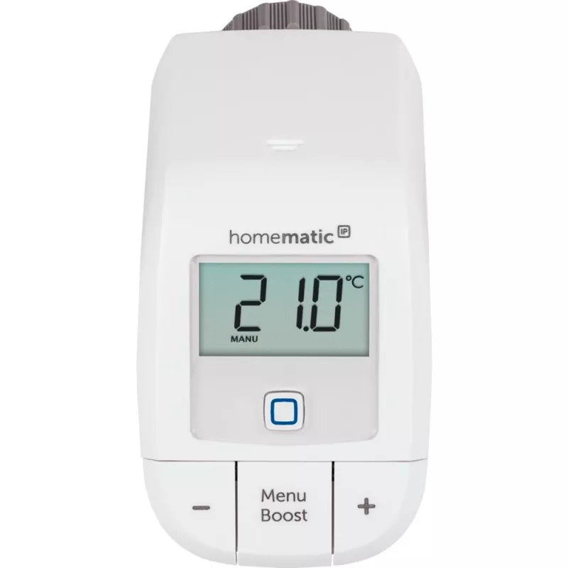 Išmanusis namų radiatoriaus termostatas Basic (HmIP-eTRV-B), šildymo termostatas, baltas, 3 vnt. rinkinys