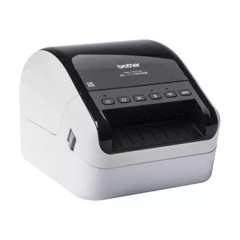 Etikečių spausdintuvas Brother QL-1110NWBC Tiesioginis terminis 300x300 DPI 110 mm/sek Laidinis Belaidis