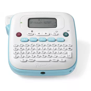 Etikečių spausdintuvas Brother PT-N25BT su Bluetooth ryšiu, kompaktiškas rankinis dizainas
