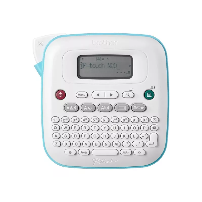 Etikečių spausdintuvas Brother P-touch N20 kompaktiškas lengvas nešiojamas etikečių spausdintuvas