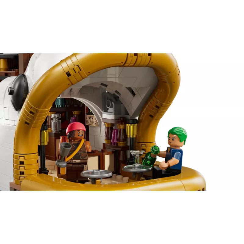 LEGO ONE PIECE 75640 plūduriuojantis restoranas „Baratie“