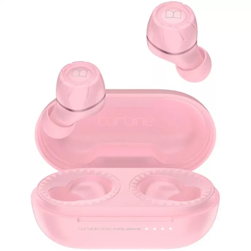 Turbine AirLinks Lite, Ausinės rožinės, Bluetooth, USB-C