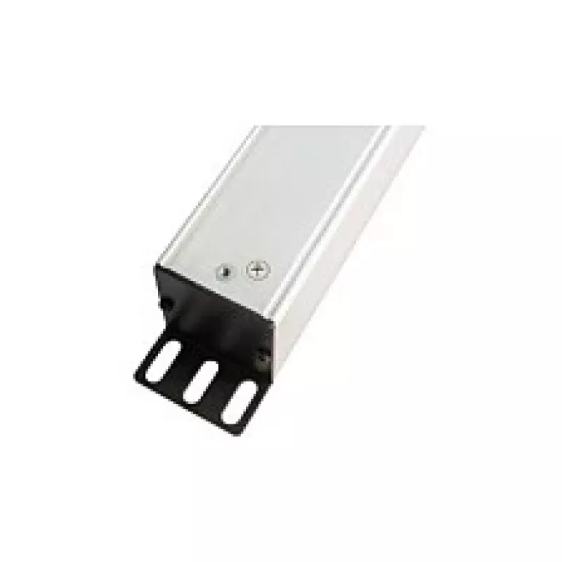 Maitinimo skirstytuvas 48,30 cm (19), 1HE, įžemintas kištukas į 8x įžemintus kištukinius lizdus, ÜSS, jungiklis, aliuminio profilis, Good Connections® (GC-N0087)