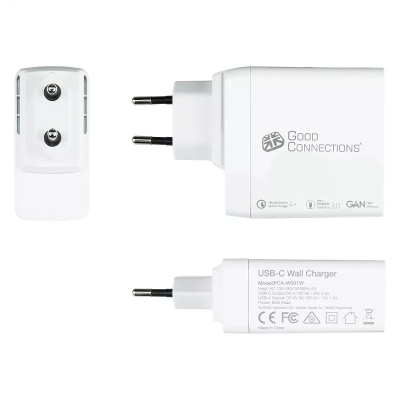 Goodconnections PCA-W001W maitinimo adapteris, baltas