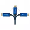 Alcasa 4812-CSF010B 1m adapterio kabelis USB-C - 1 m - USB Type-C - DisplayPort - Vyriška - Vyriška - tiesus (4812-CSF010B)