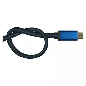 Alcasa 4812-CSF020B 2m adapterio kabelis USB-C - 2 m - USB Type-C - DisplayPort - Patinas - Patinas - tiesus (4812-CSF020B)