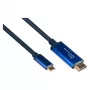 Good Connections GC 4520-CSF010B - adapterio kabelis USB C> HDMI, 4K@60Hz, lankstus, 1,0 m - skaitmeninis/duomenų - skaitmeninis/vaizdo/vaizdo