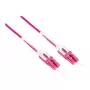 komutacinis kabelis LWL Duplex OM4 (Multimode, 50/125) LC/LC, UNIBOOT, LSZH, keičiamas poliškumas, Entriegelungslasche, 10m, Good Connections® (LW-U810LC4)