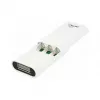 ALLNET Powerbank 18650 3.7V 3-pakuotė inchwhiteinch ALL-PB104 - Baterija - Micro (AAA)