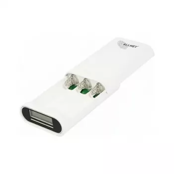 ALLNET Powerbank 18650 3.7V 3-pakuotė inchwhiteinch ALL-PB104 - Baterija - Micro (AAA)