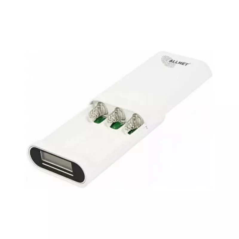 ALLNET Powerbank 18650 3.7V 3-pakuotė inchwhiteinch ALL-PB104 - Baterija - Micro (AAA)