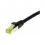 komutacinis kabelis RJ45, CAT6A 500 Mhz, 25 m, juodas, S-STP (S/FTP), TPE/LSZH (Ultraflex), AWG26, su Cat.7 neapdorotu kabeliu, Synergy 21 (S217626)