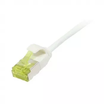 komutacinis kabelis RJ45, CAT6A 500Mhz, 5m, Baltas, U/FTP, plonas apvalus d=3,8mm, TPE/LSZH(Superflex), AWG32, su Cat.7 neapdorotu kabeliu, Synergy 21 (S217327V3)