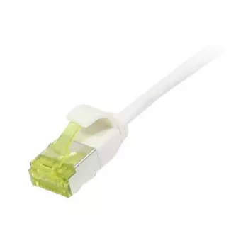 komutacinis kabelis RJ45, CAT6A 500Mhz, 10m, baltas, U/FTP, plonas apvalus d=3,8mm, TPE/LSZH (Superflex), AWG32, su Cat.7 neapdorotu kabeliu, Synergy 21 (S217329V3)