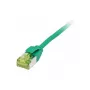 komutacinis kabelis RJ45, CAT6A 500Mhz, 10m, žalias, U/FTP, plonas apvalus d=3,8mm, TPE/LSZH(Superflex), AWG32, su Cat.7 neapdorotu kabeliu, Synergy 21 (S217359V3)