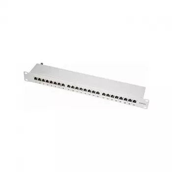 Synergy 21 Patch Panel 24xTP CAT6A 500Mhz 19 Light Pilka LSA - Patch-Panel - Patch-Panel (S216311V2)