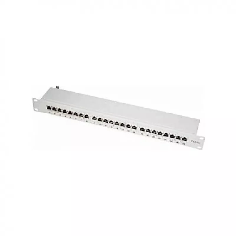 Synergy 21 Patch Panel 24xTP CAT6A 500Mhz 19 Light Pilka LSA - Patch-Panel - Patch-Panel (S216311V2)
