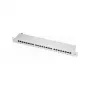 Synergy 21 Patch Panel 24xTP CAT6A 500Mhz 19 Light Pilka LSA - Patch-Panel - Patch-Panel (S216311V2)