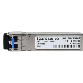 BlueOptics E25GSFP28LR šviesolaidinis tinklo siųstuvas-imtuvas modulis 25000 Mbit/s SFP28 1310 nm (E25GSFP28LR-BO)