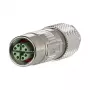 METZ CONNECT MMF881A315. Stecker: M12, Produktfarbe: Silber, Kabelstandard: Cat6a (MMF881A315)