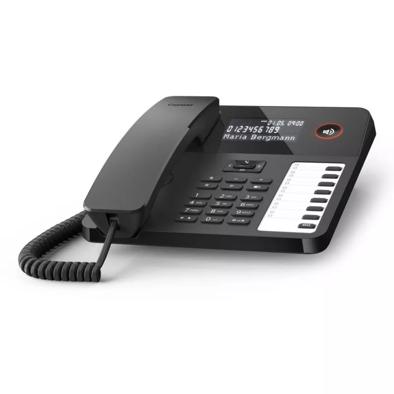 Gigaset Desk 600 juoda - Int.- Ware (S30350-H224-C101)