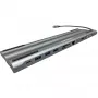 LC-Power LC-HUB-C-MULTI-8 USB-C į 3xUSB-A/2xUSB-C/HDMI/VGA/MicroSD/SD/RJ45/Audio