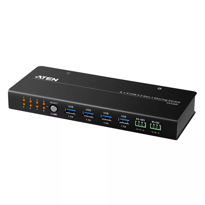 ATEN US3384I 8 prievadų USB klaviatūros/pelės KVM komutatorius