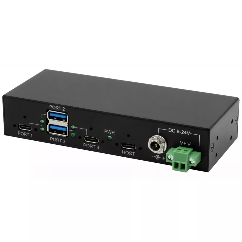 EXSYS EX-11295HMS USB 3.2 Gen 2 Hub Type-B 10000 Mbit/s Juoda