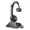 HP Poly Poly Savi 8210 UC - Microsoft - Ausinės - Ant ausies - DECT 6.0 - Belaidės - Sertifikuota Microsoft Teams (209212-02)