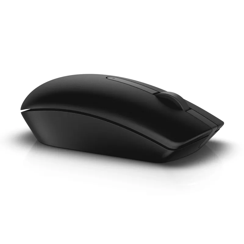 Dell KM636 - klaviatūros ir pelės rinkinys - belaidis - 2,4 GHz - QWERTZ - vokiška - juoda