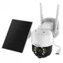 IP saugos kamera Foscam B4 Dome 4 MP (2560×1440), Wi‑Fi 2.4 GHz, IP65, saulės energija + baterija 5000 mAh, 355° pasukimas, 90° pakreipimas
