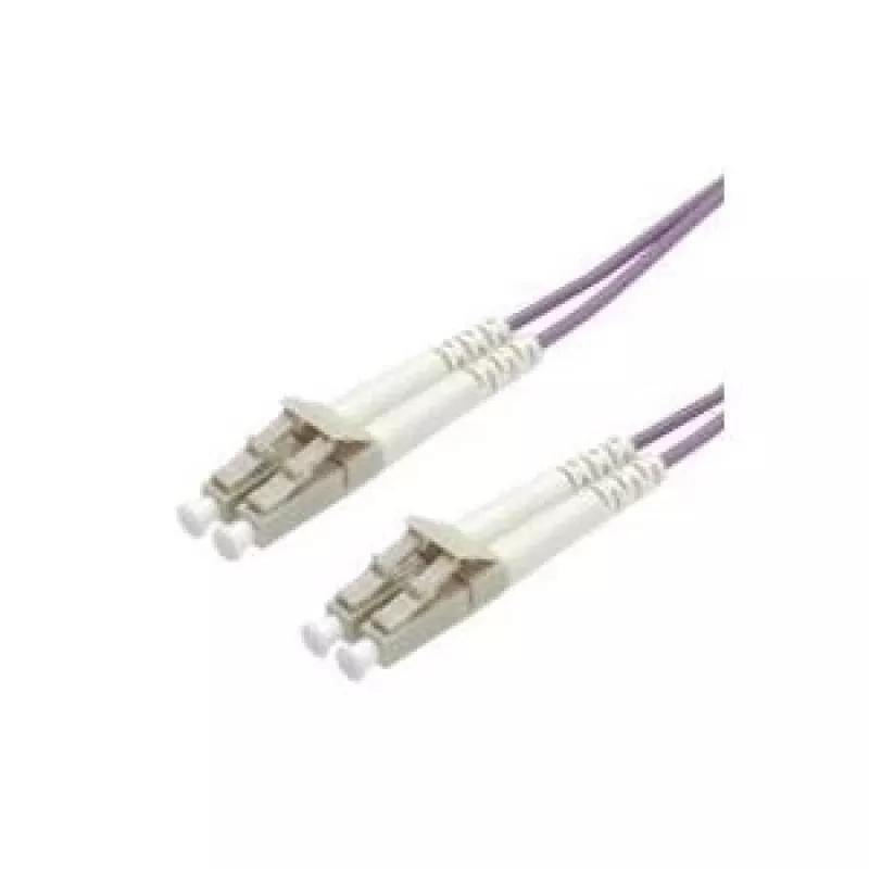 ROLINE LWL-Cable 50/125µm OM4, LC/LC, Violet 0,5m (21.15.8750)