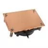Oro CPU aušintuvas Akasa AK-CC1109BP01 su 77 mm ventiliatoriumi, dvigubu rutuliniu guoliu, lizdu AM4, juoda/varinė