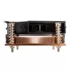 Oro CPU aušintuvas Akasa AK-CC1109BP01 su 77 mm ventiliatoriumi, dvigubu rutuliniu guoliu, lizdu AM4, juoda/varinė