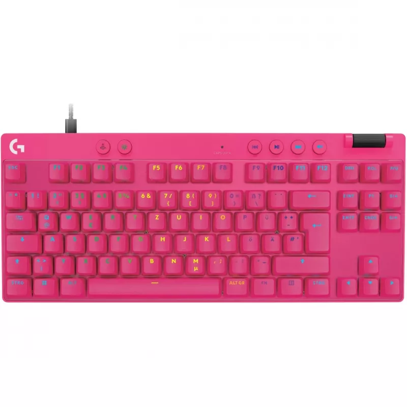 Logitech G PRO X RAPID - klaviatūra - TKL - apšvietimas