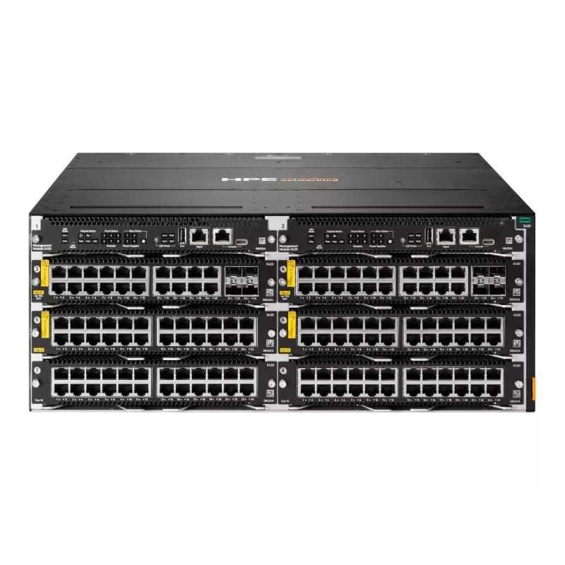 HPE Aruba Networking CX 5420 20p 10M/100M/1G Class4 PoE 4p SFP+ 1G/10G LRM modulis - jungiklis - L3 - valdomas - 20 x 10/100/1000 (PoE Class 4) + 4 x 1 Gigabit / 10 Gigabit SFP+ - orinis