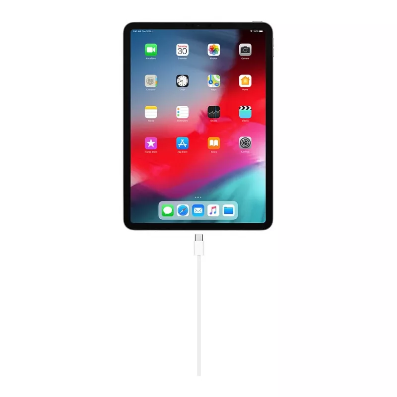 Apple USB-C įkrovimo laidas - USB laidas - USB-C (V) į USB-C (V) - 1,0m - skirtas 27,90 cm (11) iPad Pro (MUF72ZM/A)