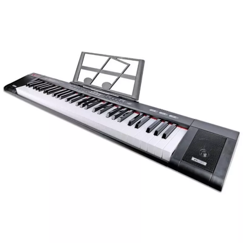 MQ 6151L - klaviatūra su mikrofonu mokymuisi groti, skirta vaikams