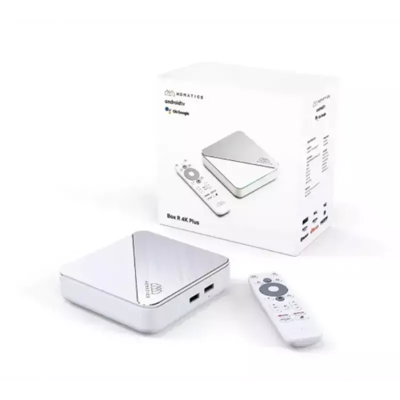 Srautinio atkūrimo grotuvas Homatics Box R PLUS 4K Android TV – 4K transliacija, Android TV platforma