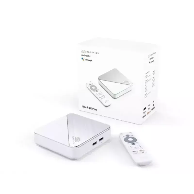 Srautinio atkūrimo grotuvas Homatics Box R PLUS 4K Android TV – 4K transliacija, Android TV platforma