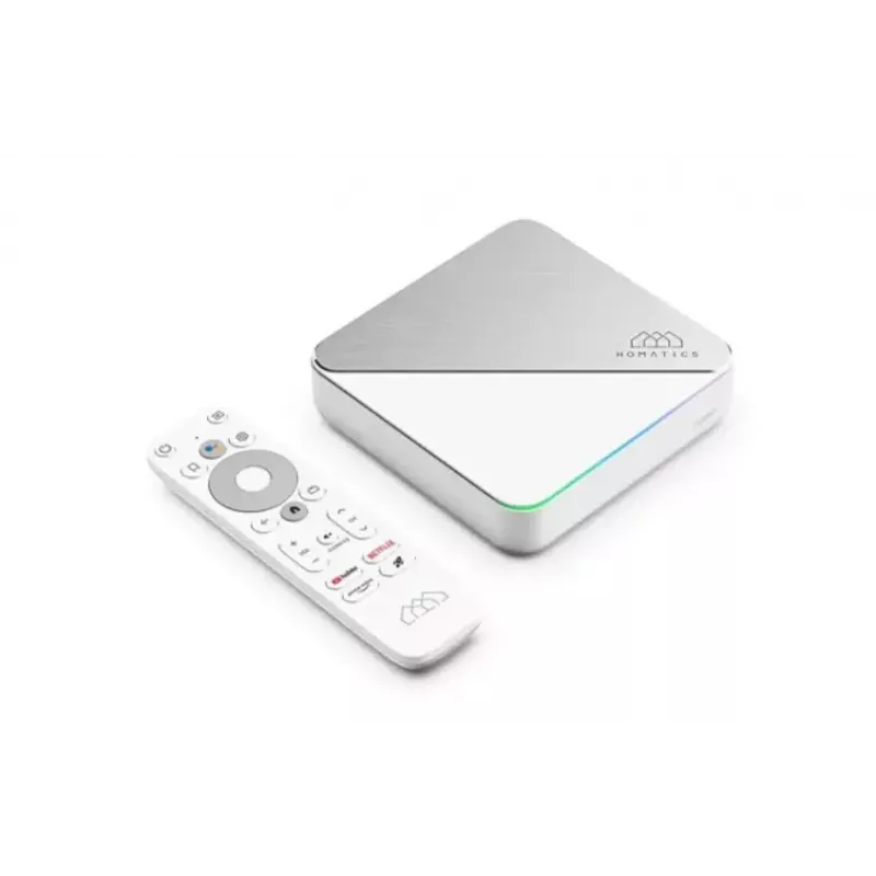 Srautinio atkūrimo grotuvas Homatics Box R PLUS 4K Android TV – 4K transliacija, Android TV platforma