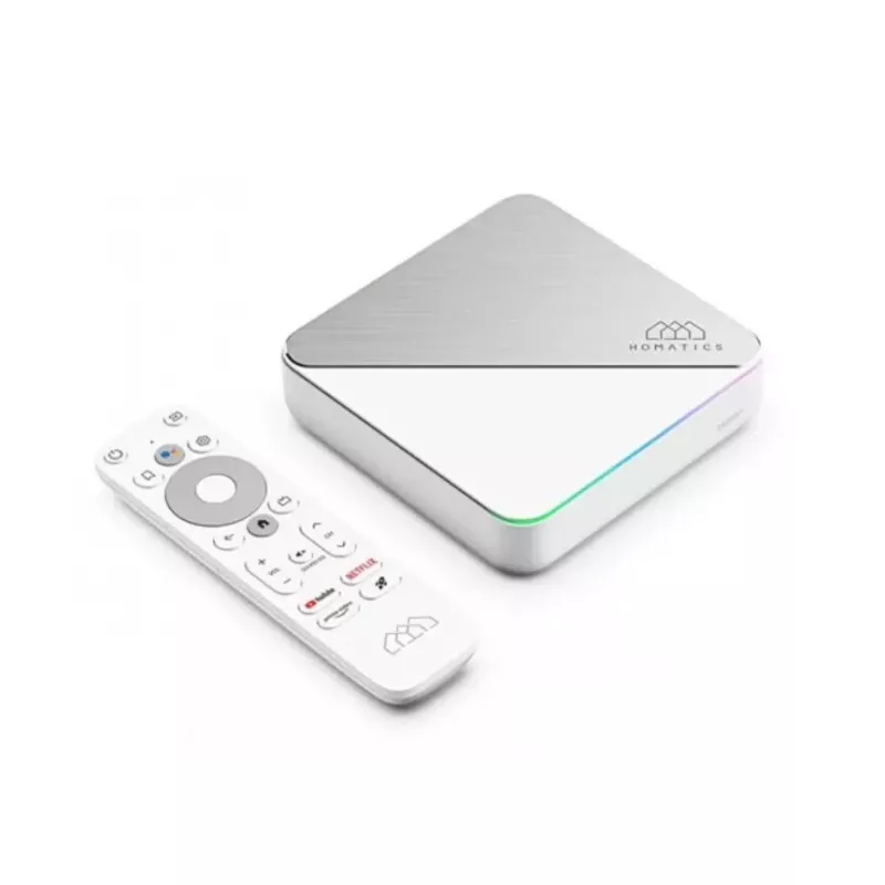 Srautinio atkūrimo grotuvas Homatics Box R PLUS 4K Android TV – 4K transliacija, Android TV platforma