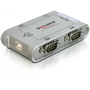 DeLOCK 87414 USB 2.0 į 4 prievadų RS-232 nuoseklusis adapteris