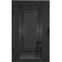 Triton - RMA-27-A68-BAX-A1 19 tinklo Cabinet 27HE, 600x800mm, Stiklinės durys, juoda