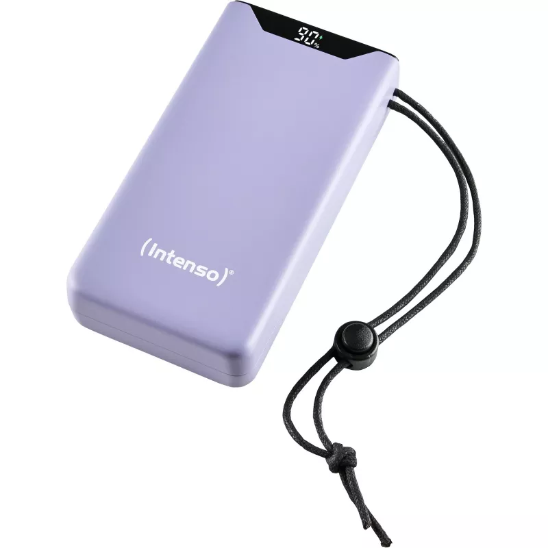 Išorinė baterija USB 20000MAH QC3.0/PURPLE F20000 7332053 Intenso