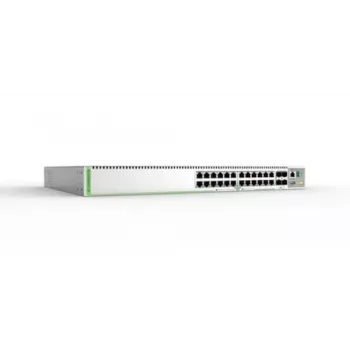 Allied Telesis CentreCOM AT-GS980MX/28 - Komutatorius - L3 - valdomas - 24 x 10/100/1000 + 4 x 10 Gigabit SFP+ (Uplink)