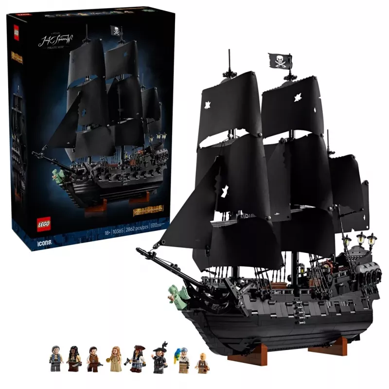 LEGO ICONS 10365 Kapitono Džeko Sperou piratų laivas