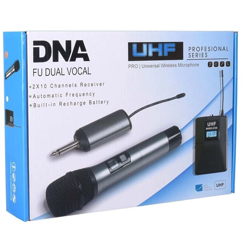 DNA Professional FU Dual Vocal – belaidė mikrofonų sistema