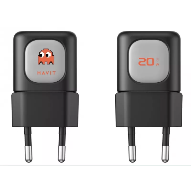 Kelionių rinkinys Havit STK011 EU įkroviklis išorinė baterija USB-C laidas rankinis ventiliatorius